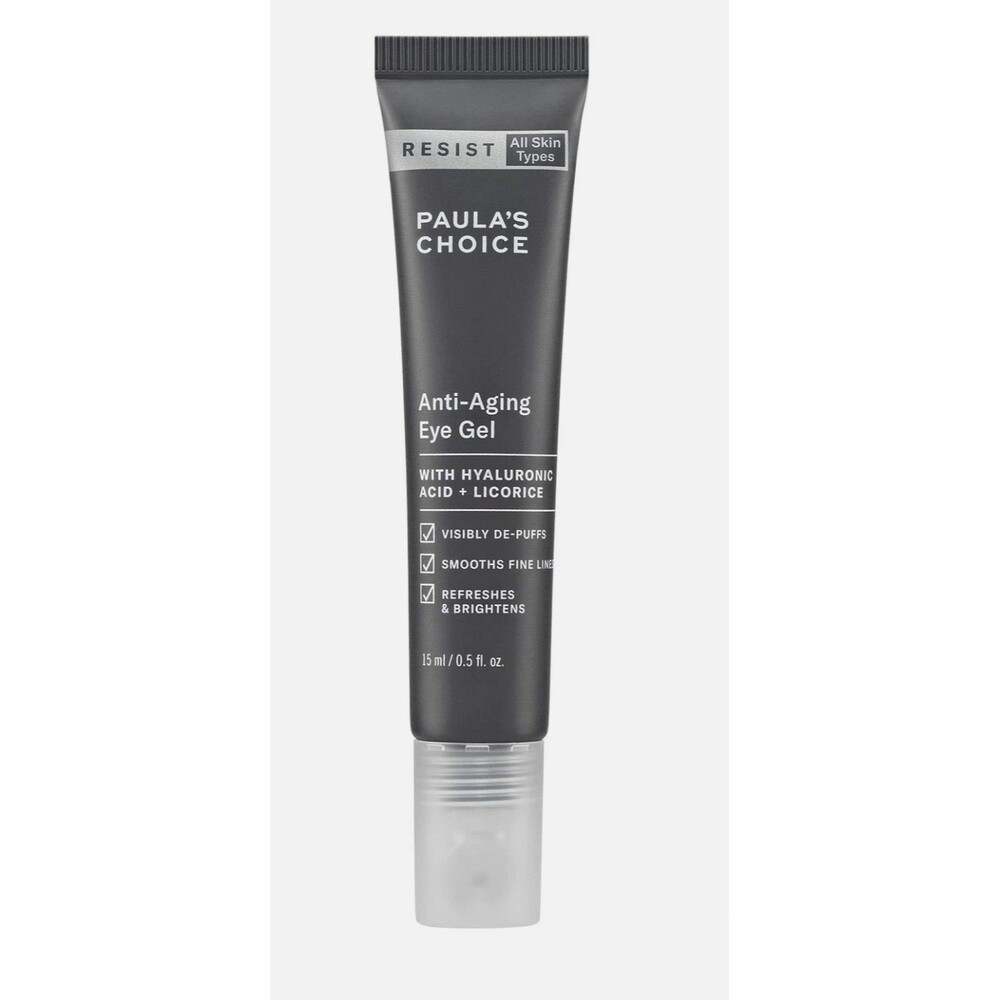 Paula’s Choice RESIST Anti-Aging Eye Gel Hyaluronic Acid 0.5 oz NEW Exp 5/27